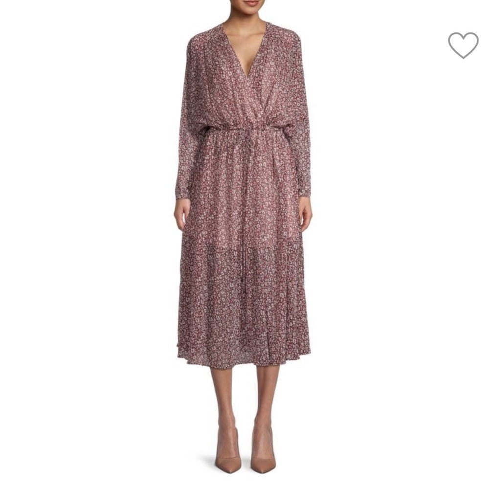 NWT TED BAKER LONDON Printed Midi Dress